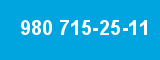 980 715-25-11 980 715-25-11